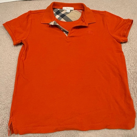 All Burberry Swim Shorts size 8 - orange shirt size 8 - white sneakers size 31 - Picture 5 of 5